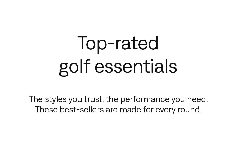 Top-rated golf essentials