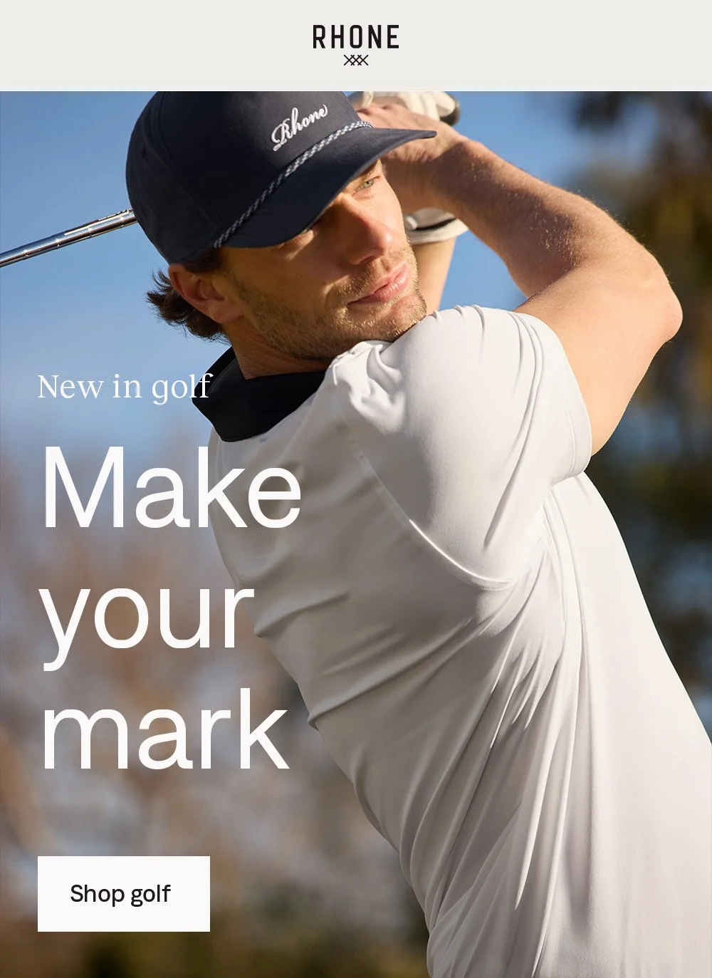 New in golf