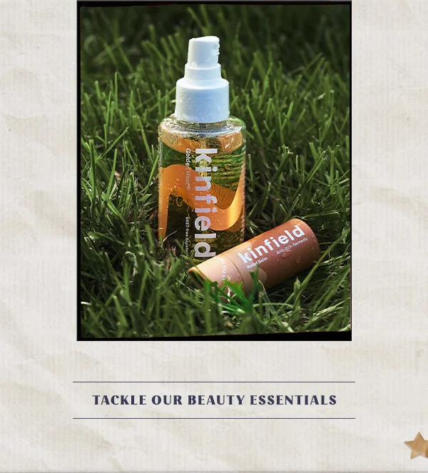 Tackle our beauty essentials