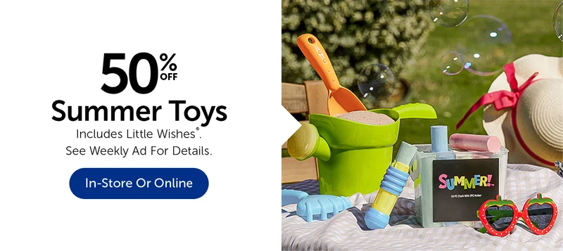 50% Off Summer Toys