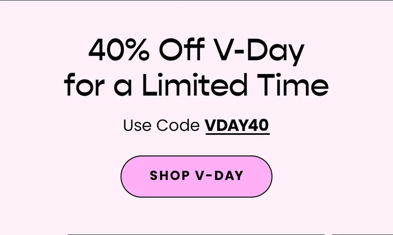 SubHeadline: Use Code discount code Second Headline ♥️ Happy Valentine’s Day ♥️