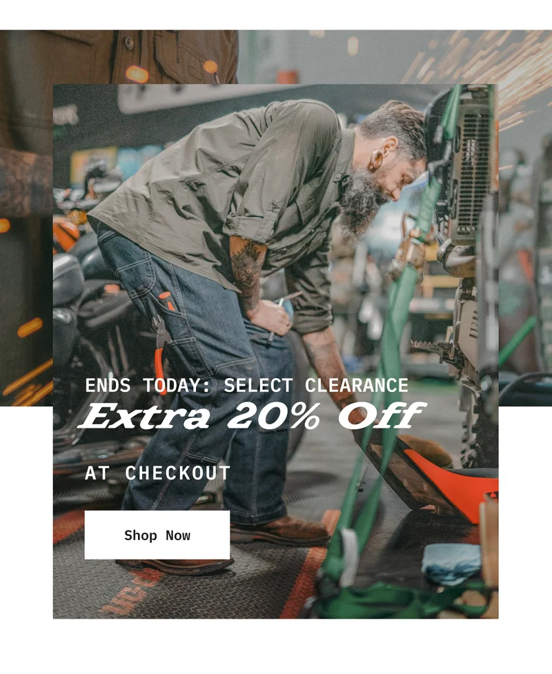 SELECT CLEARANCE. Extra 20% off. Shop Now.