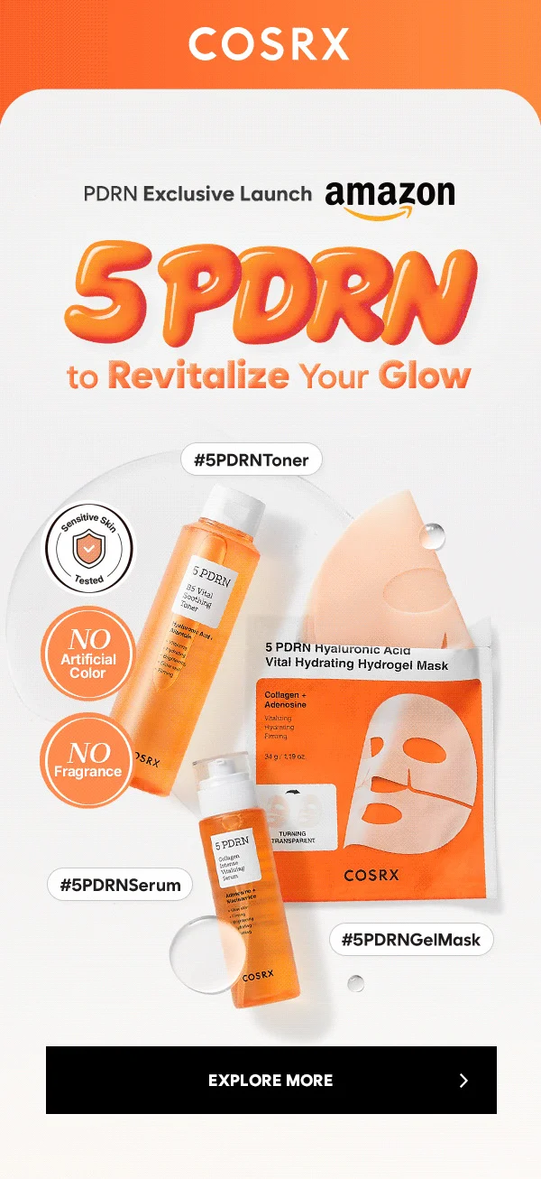 5PDRN TRIO EXLCUISVE LAUNCH AT AMAZON
