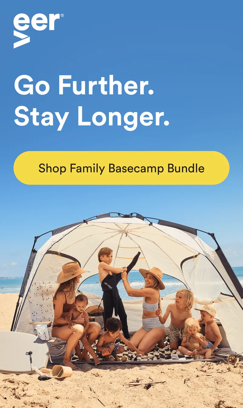 go further. stay longer. - shop family basecamp bundle