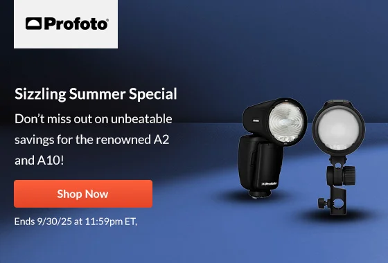 Profoto Sizzling Summer Special - A2 and A10 | Shop Now