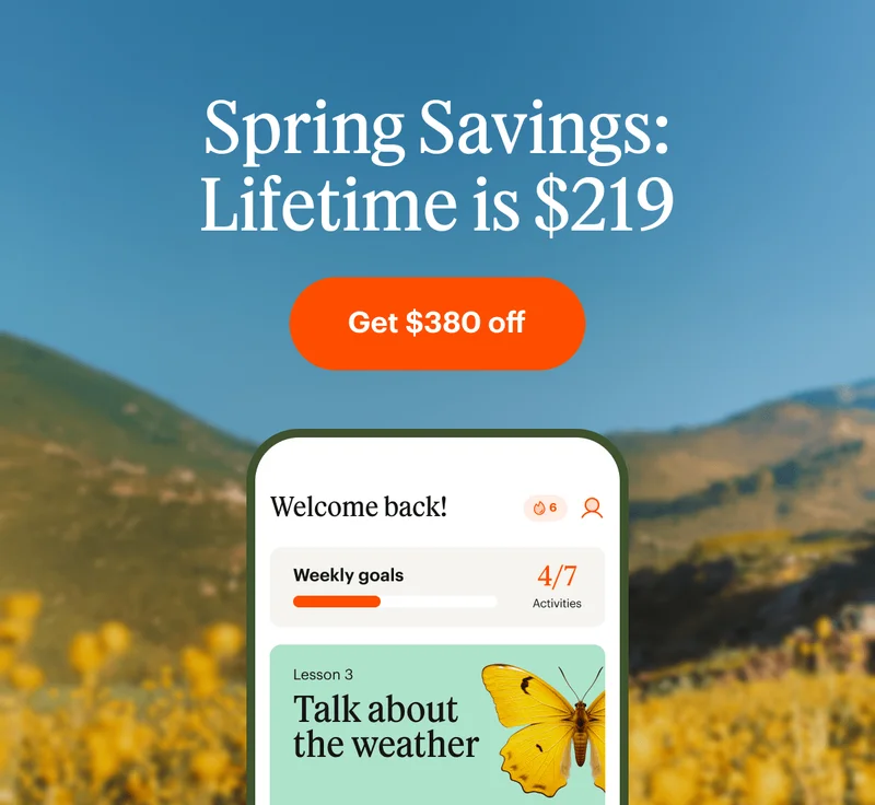 Spring Savings on Lifetime Access