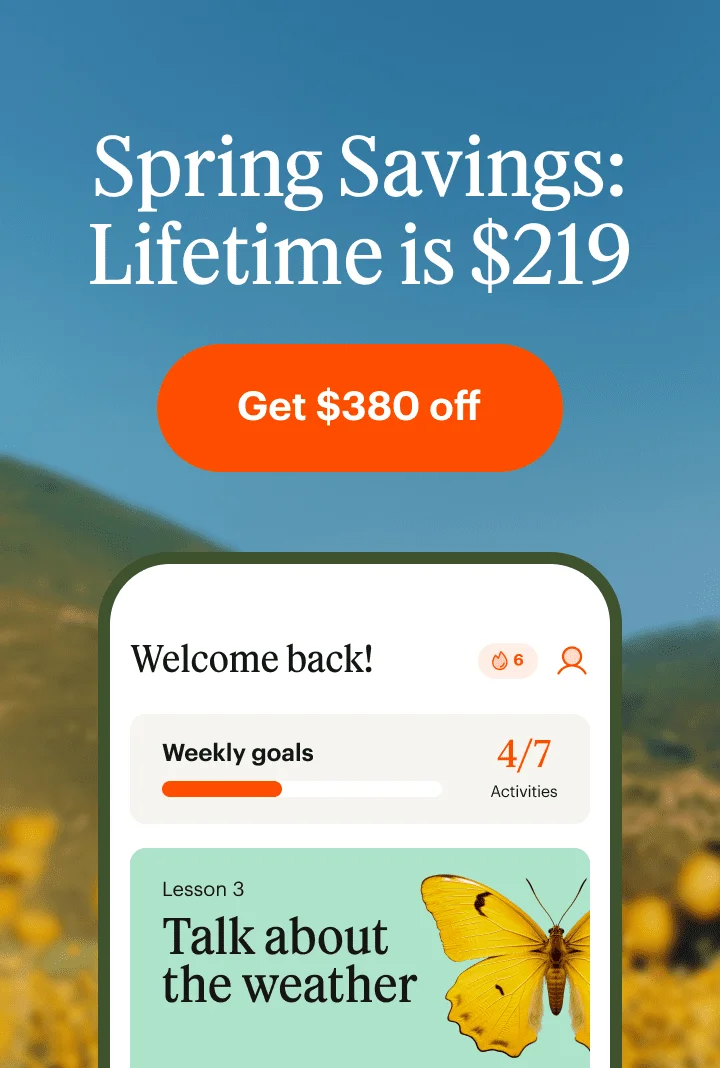 Spring Savings on Lifetime Access