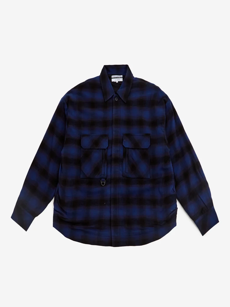 Image of F/CE Check Field Shirt - Blue