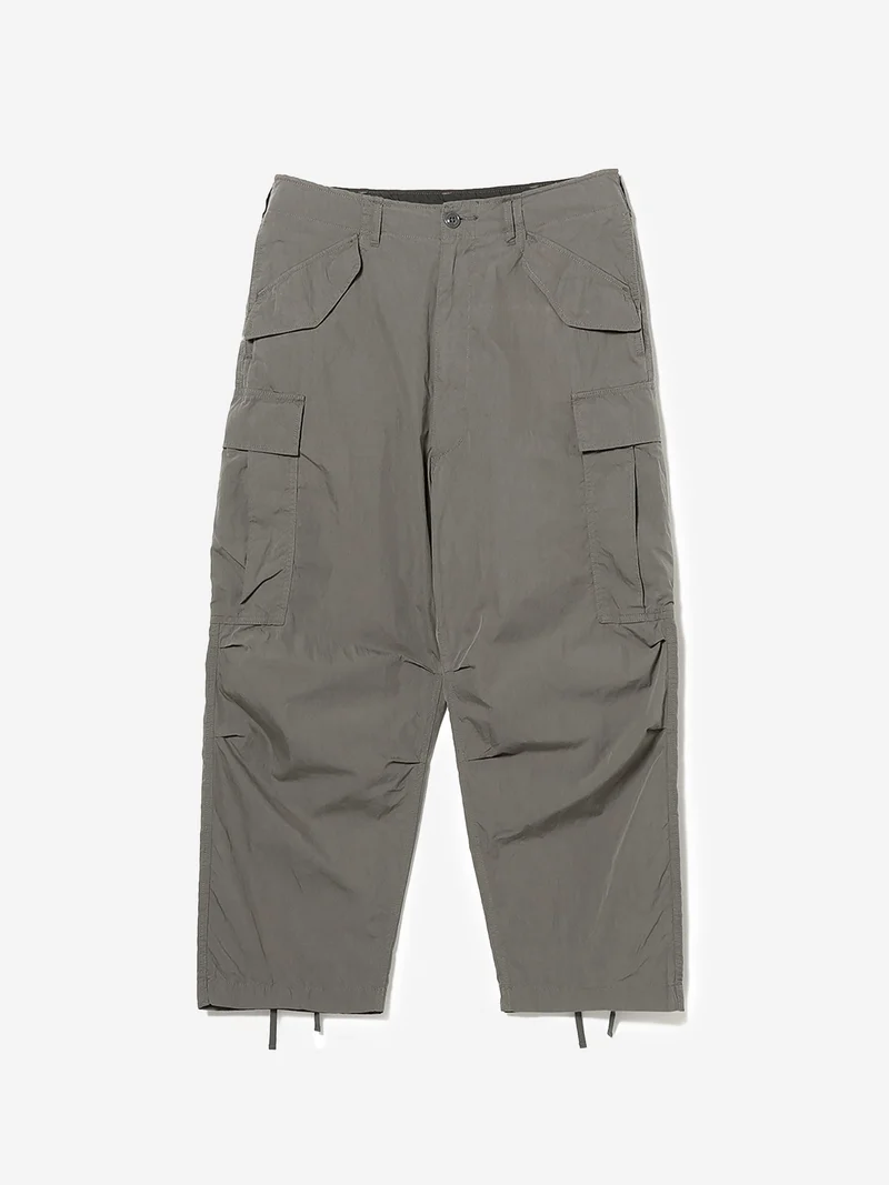 Image of Beams Big 6 Pocket Cargo Trousers - Grey