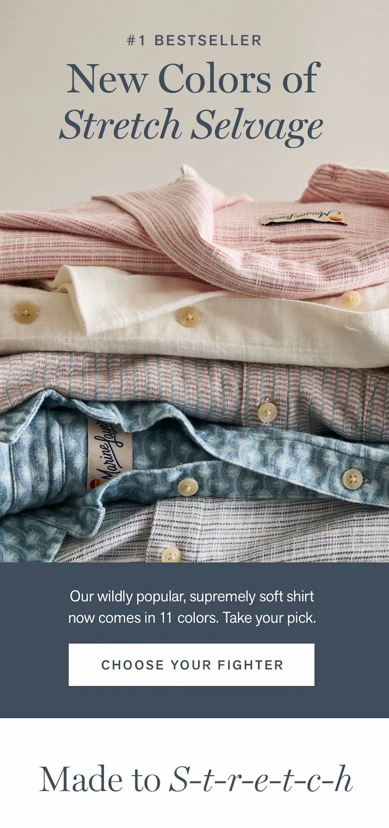 Your button-down just got better
