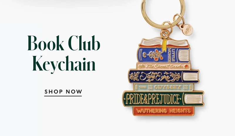 Shop Book Club Keychain