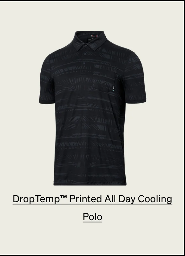 DropTemp™ All Day Cooling Short Sleeve Polo
