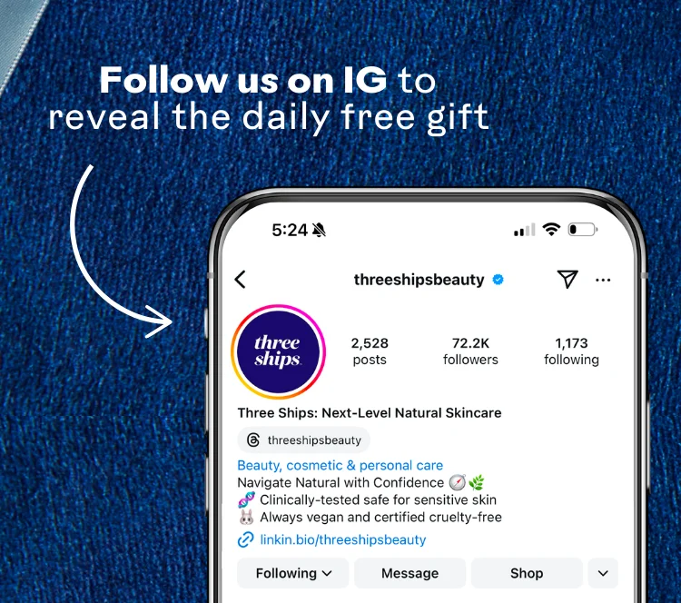 Follow us on IG to reveal the daily free gift