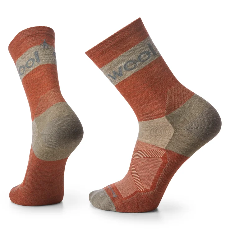 Bike Stripe Crew Socks