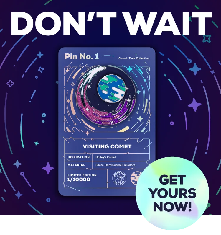 Don't Wait! New Limited Edition Pin, Get Yours Now!