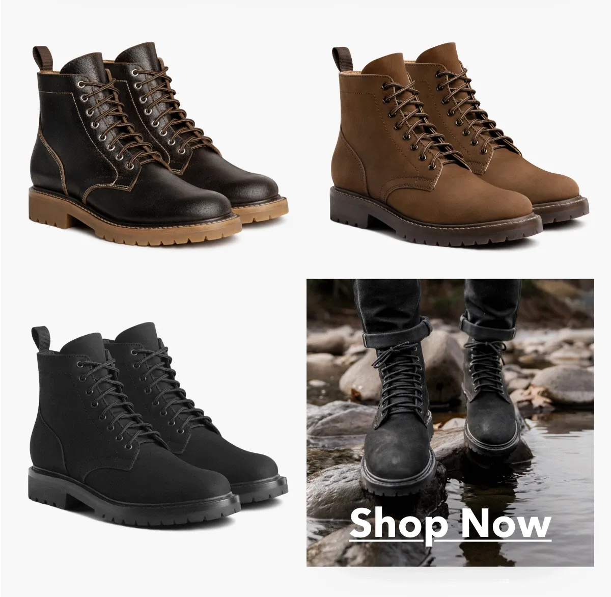 The Explorer boot now in 5 Colors