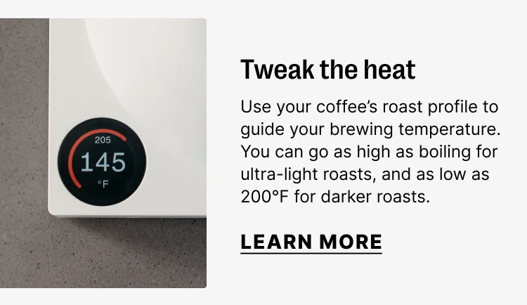 Tweak the heat - learn more