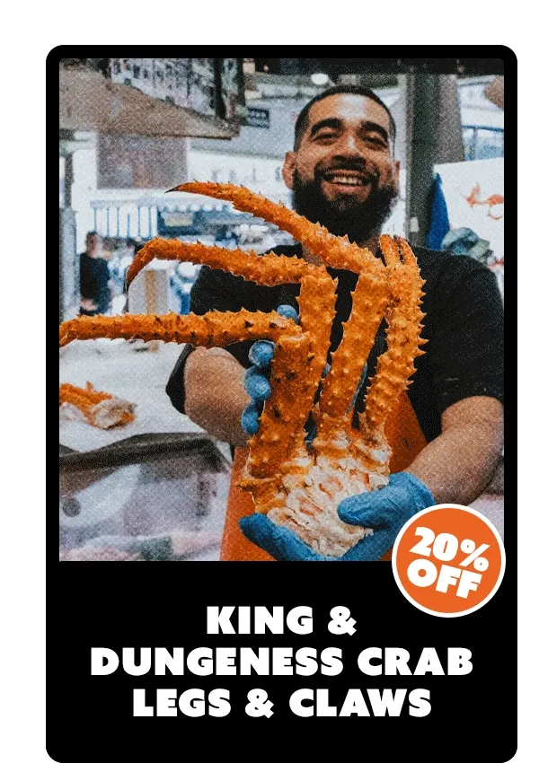 King & Dungeness Crab Legs & Claws
