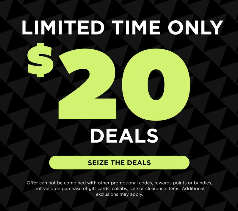 $20 LIMITED TIME ONLY DEALS