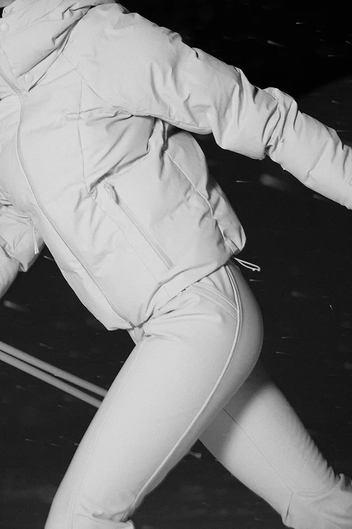 Shop the Isabel Bib Pant in Storm