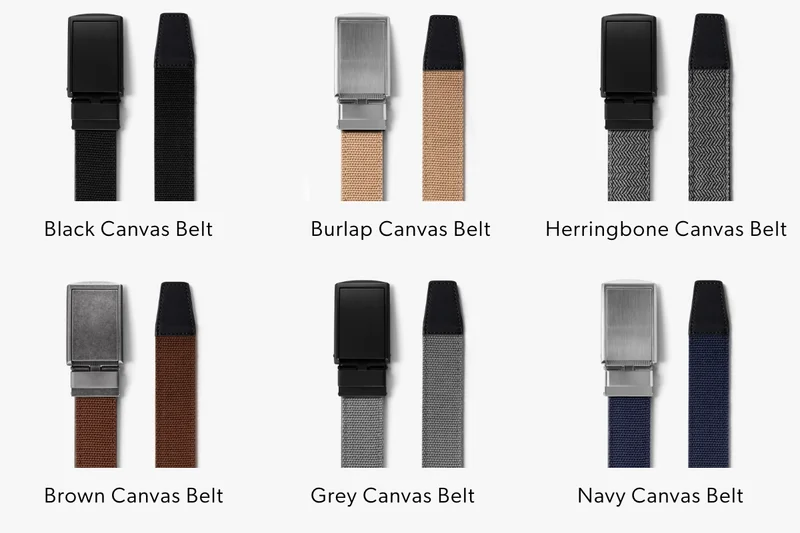 Canvas Belts