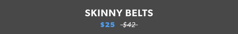 Skinny Belts