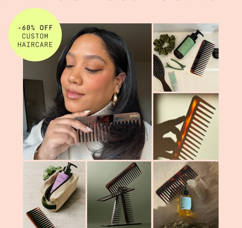 Real love for the wide-tooth comb | 60% off + free gift