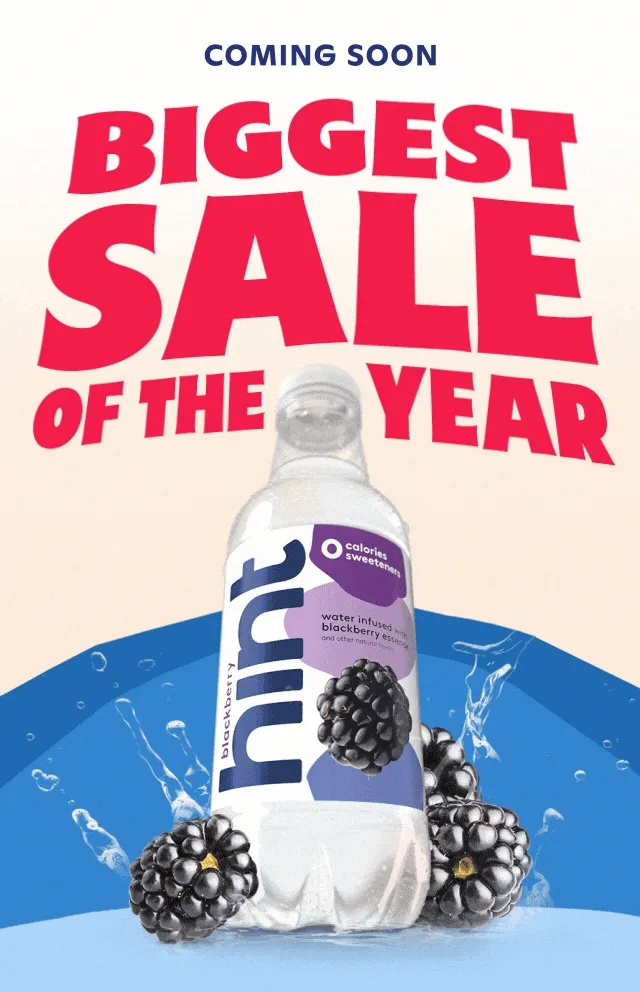 Coming Soon: Biggest Sale of the Year