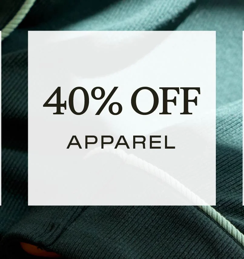 40% Off Apparel 40% Off Apparel