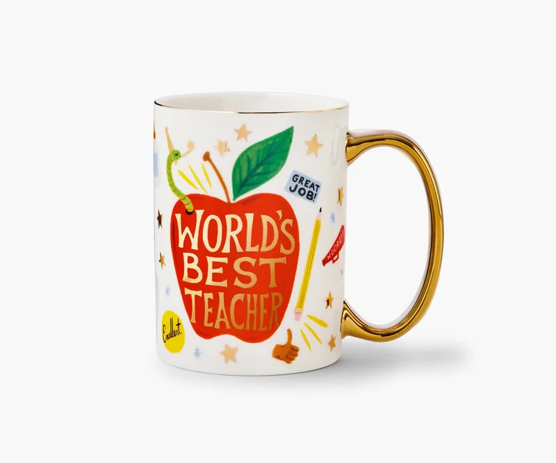 Image of Porcelain Mug - World's Best Teacher