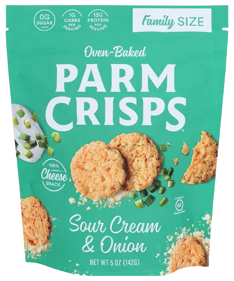 Image of Parm Crisps Sour Cream & Onion Cheese Crisps