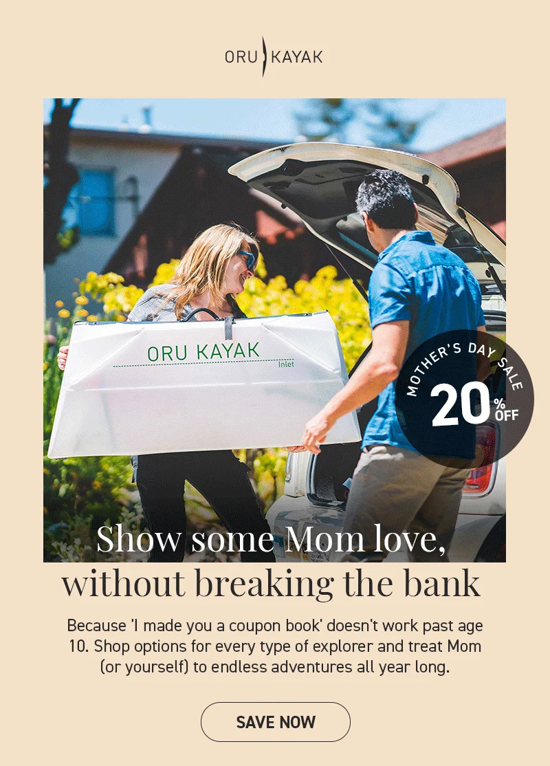 Mother's Day Sale: 20% Off Sitewide Mother's Day Sale: 20% Off Sitewide