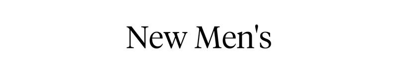 Men's New Releases