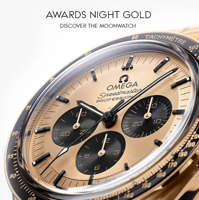 AWARDS NIGHT GOLD - DISCOVER THE MOONWATCH