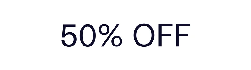 50% OFF