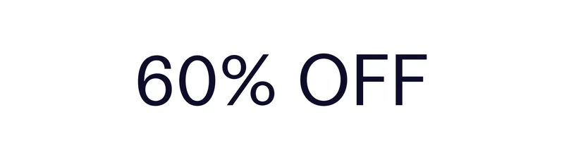 60% OFF