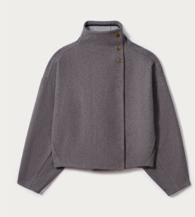Cocoon Crop Jacket