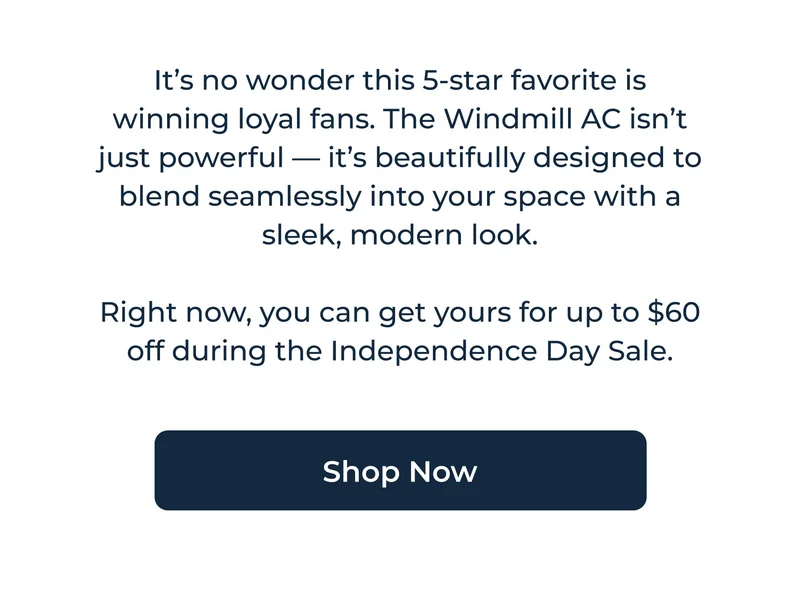 Right now, you can get yours for up to $60 off during the Independence Day Sale.