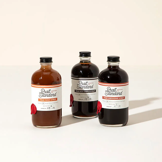 Pre-Prohibition Cocktail Syrups