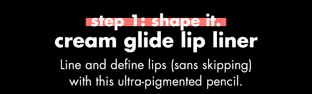 cream glide lip liner