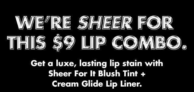 Get a luxe, lasting lip stain
