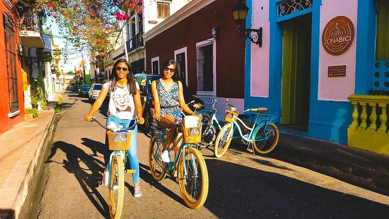 Image description: Colonial Zone Bike Tour in Santo Domingo.