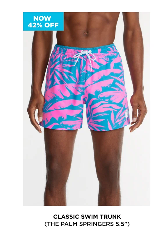 Classic Swim Trunk: The Palm Springers