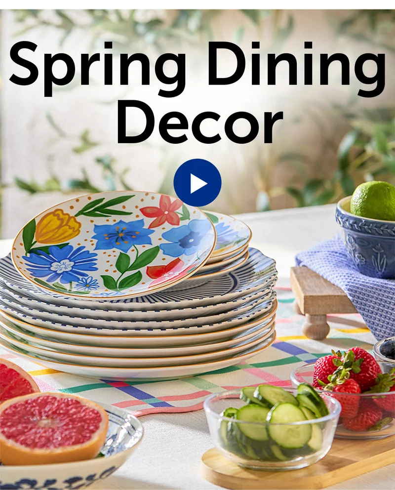 Watch Our Spring Dining Decor Video