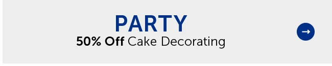 Party - 50% Off Cake Decorating