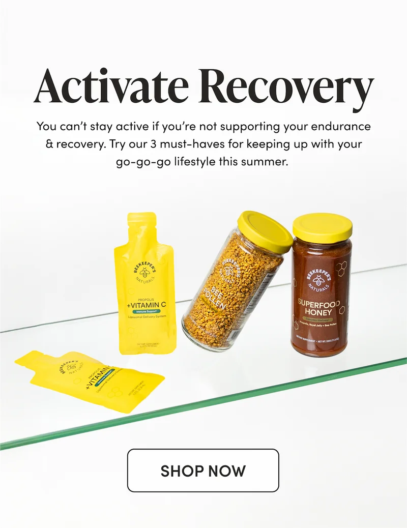 Activate Recovery  You can’t stay active if you’re not supporting your endurance & recovery. Try our 3 must-haves for keeping up with your go-go-go lifestyle this summer.