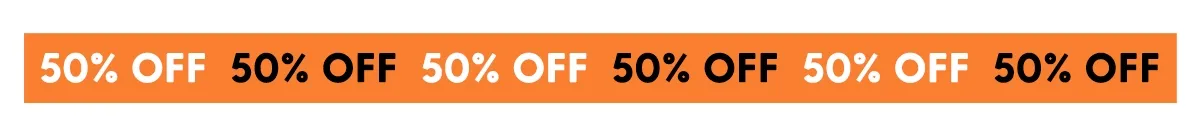 50% Off