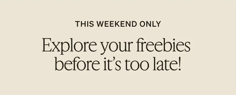 20 Freebies, Choose 5