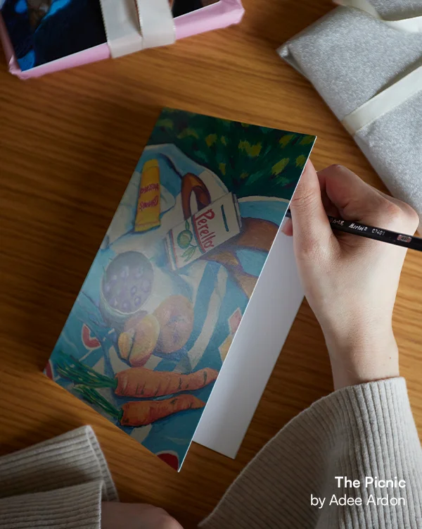 The picnic Art Card