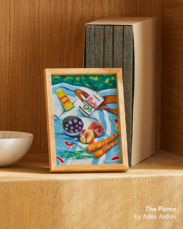 The Picnic Art Card